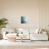 Moderne abstrakte Strand-Thematik-Gemälde auf Leinwand mit...