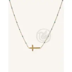 Collana estiva da donna cuocucaca YFB N022 in resina e acciaio...