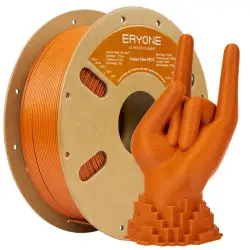ERYONE 3D Printer Filament in Carbon Fiber PETG, 1.75MM Diameter...