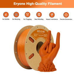 Filament d'imprimante 3D ERYONE en fibre de carbone PETG, diamètre...