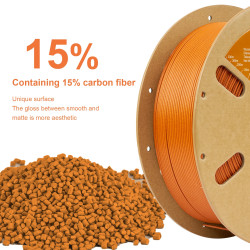 Filamento de Impresora 3D ERYONE en Fibra de Carbono PETG...