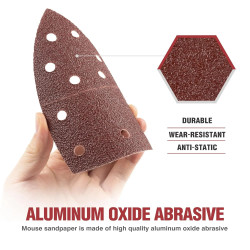 Free Shipping in 24H, 25 Pcs Abrasive Paper for Roll Sanding...