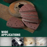 Free Shipping in 24H, 25 Pcs Abrasive Paper for Roll Sanding...