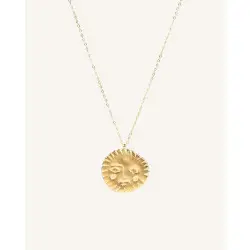 CUCOCUCA YXQ 73 Collana con Pendente alla Moda in Acciaio...