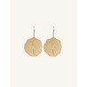 CUCOCUCA YXQ E231 Golden Stainless Steel Elegant Drop Earrings