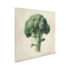 Made in Germany Canvas Wall Art - Home Decor, Broccoli Kitchen Theme