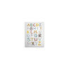 Modern Wall Art Letter Alphabet Canvas Decor, Made in Germany with...