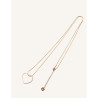 CUCOCUCA Golden YXQ 88 Stainless Steel Necklace with Fashionable...