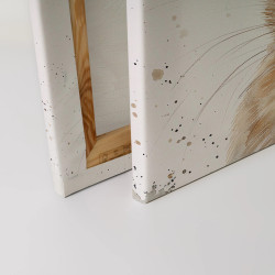 Quadro Moderno per Cameretta con Coniglietto - Prodotto in...