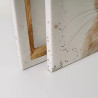 Brown Baby Bunny - Modern Canvas Wall Art with Wood Stretcher for...