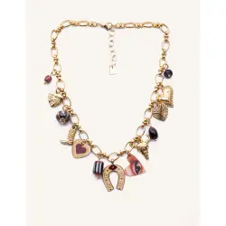 CUCOCUCA YCY 02 Collana con Pendente in Ceramica Moderna