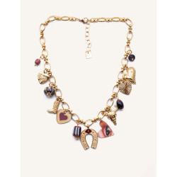 CUCOCUCA YCY 02 Collar con Pendiente de Cerámica Moderna