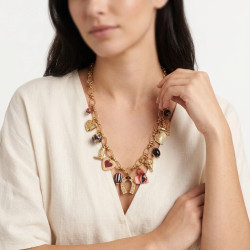 CUCOCUCA YCY 02 Collar con Pendiente de Cerámica Moderna