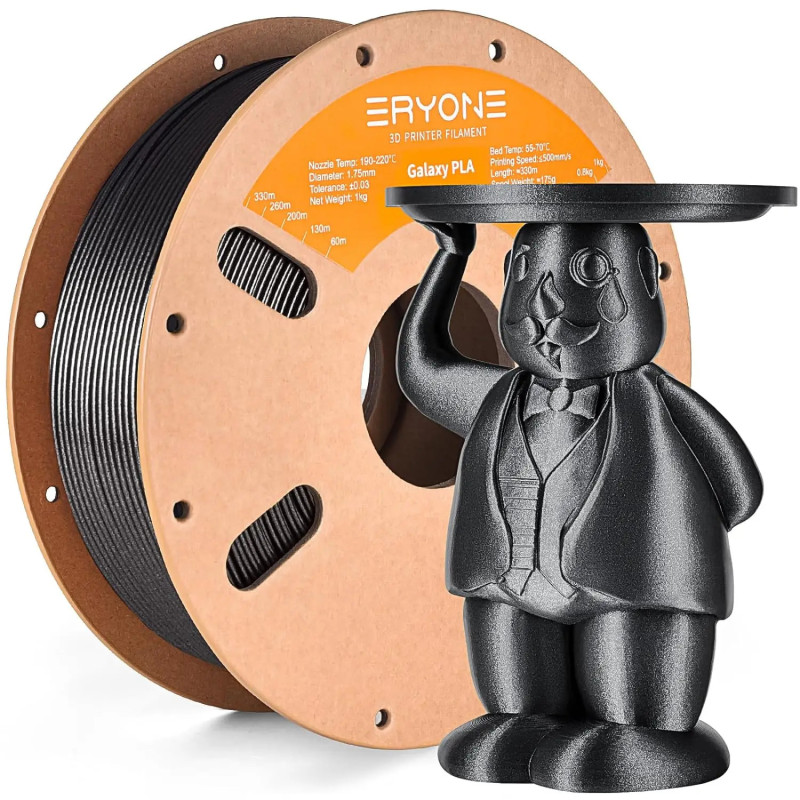 Filamento para Impresión 3D ERYONE PLA Brillo Efecto Galaxia...