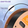 3D Print Filament ERYONE PLA Glitter Effect Galaxy, Diameter...