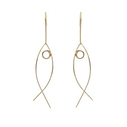 CUCOCUCA YXQ E376 Fine Stud Earrings with Natural Amazonite Stone