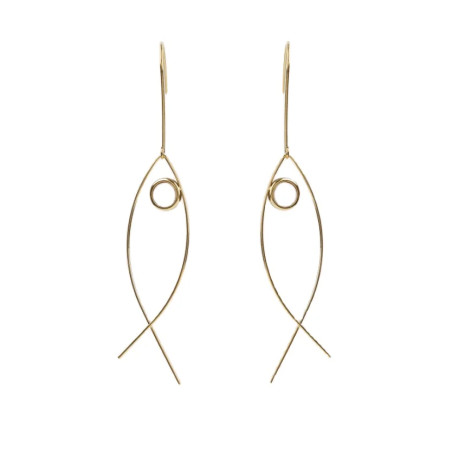 CUCOCUCA YXQ E376 Fine Stud Earrings with Natural Amazonite Stone