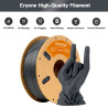 Filament d'impression 3D ERYONE en fibre de carbone PETG, diamètre...