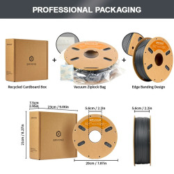 Filamento para Impresora 3D ERYrone de PETG con Fibra de Carbono...