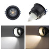 6 Set di Fari da Incasso GU10 MR16, Portalampada, Cornice in...