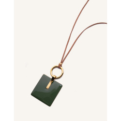 CUCOCUCA YCY 19 Collana con Ciondolo Minimalista in Acciaio...