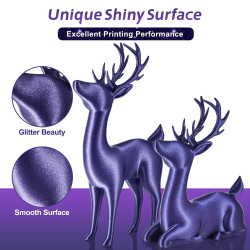 Filamento para Impresión 3D ERYONE PLA Reluciente efecto Galaxia...