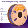 ERYONE 3D Printing Filament PLA Glitter Effect Galaxy, 1.75MM...