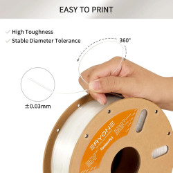 Standard PLA Filament by ERYONE for 3D Printing, 1.75 mm Dia...