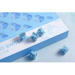 AKKO Multifunction V3 Pro Creme Yellow Blue Linear Tactile switch...