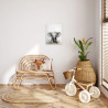 Decoración Murale Moderna con Elefantino para Habitación de Niños...