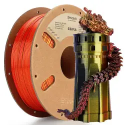 Filamente PLA Seta Tricolore ERYONE 1,75 mm avec Service...