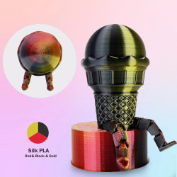 ERYONE 1.75mm Tricolor Silk Filament with Printing Service -...