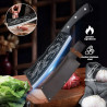 Dragon-Shaped Knife, Durable Carving Set with Leather Sheath