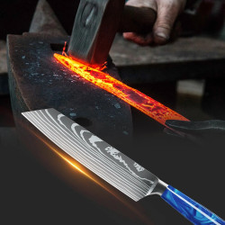 Coltello da Chef Professionale Giapponese Kiritsuke da 20 cm...