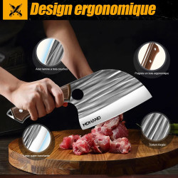 7-Inch Serrated Chef's Knife with Sheath