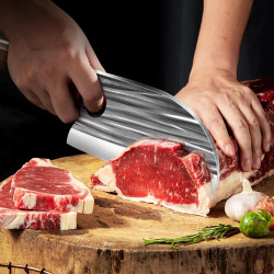 7-Inch Serrated Chef's Knife with Sheath