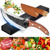 Cuchillo de Chef Multiusos Vichingo en Acero Resistente a la...
