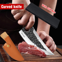 Coltello da Chef Vichingo Multiuso in Acciaio Resistente alla...