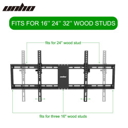 Wall Mount Stacking Stand for 32-85inch LED LCD TV