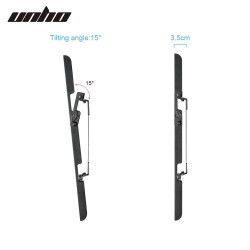 UNHO Heavy-duty feststehender Wandarm TV Ständer passend für 32...