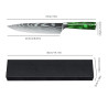8-Inch Professional Chef's Knife, Sharp Stainless Steel Meat...