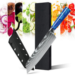 Cuchillo de Chef 8 Pulgadas, Cuchillo de Cocina Profesional de...