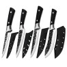 4-Piece Kitchen Knife Set, chef's knife set in stainless steel...