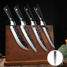 4-teiliger Küchenmesser-Set aus Edelstahl, Chef-Messer...