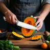 Set de 9 Cuchillos Profesionales de Chef con Bloque Giratorio