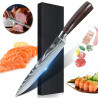 Chef Knives with High-Carbon Steel Blade