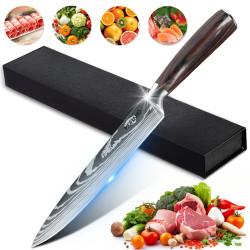 Cuchillos de Chef en Acero Inoxidable 7Cr17 con Alto Contenido de...