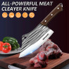 Coltello da Cucina o Ristorante Mannaia Forgiata a Mano per...