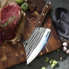 Coltello da Cucina o Ristorante Mannaia Forgiata a Mano per...