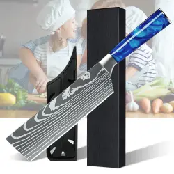 Professionelles Gemüse- und Obstmesser, Nakiri-Messer...